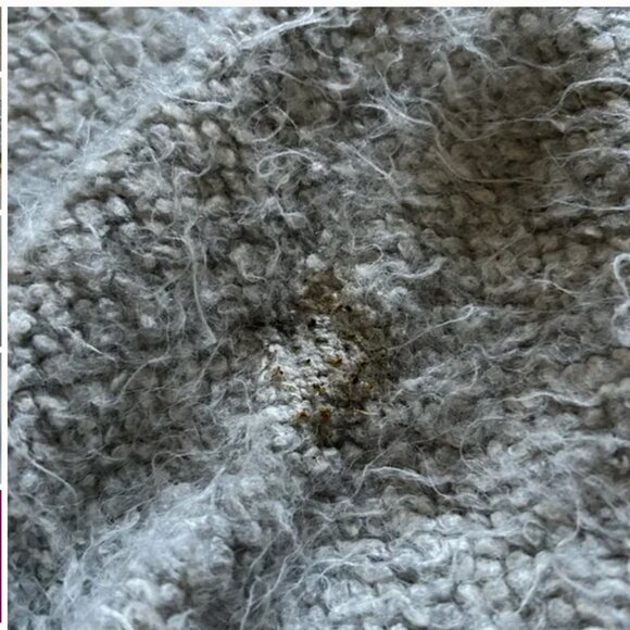 Free People Milo Oversized Tunic Sweater in Heather Grey size S - Picture 11 of 11